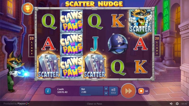 Игровой автомат «Claws vs Paws» в казино Вулкан